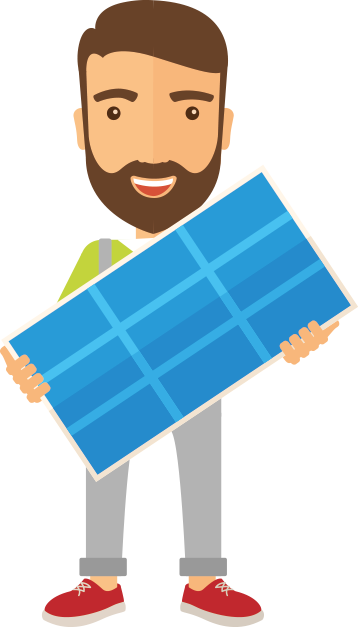 zonnepaneel installatie